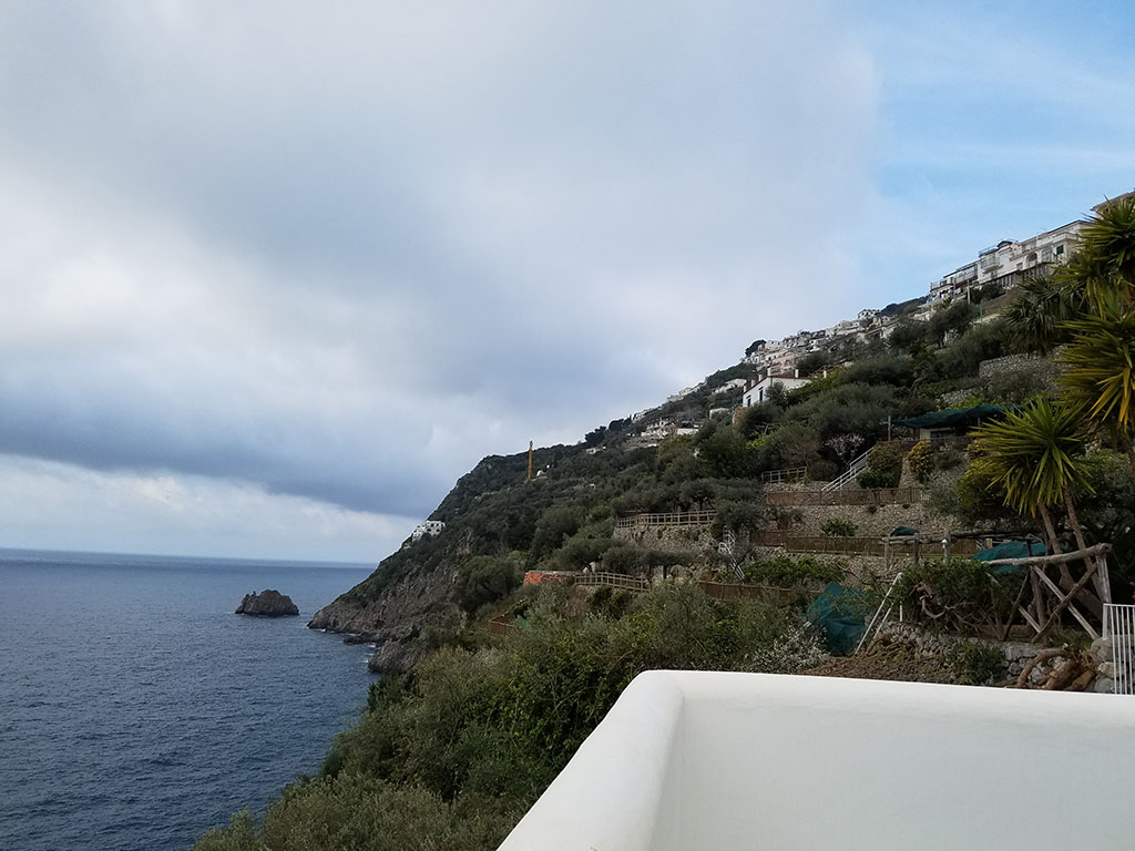 praiano hotel balcony